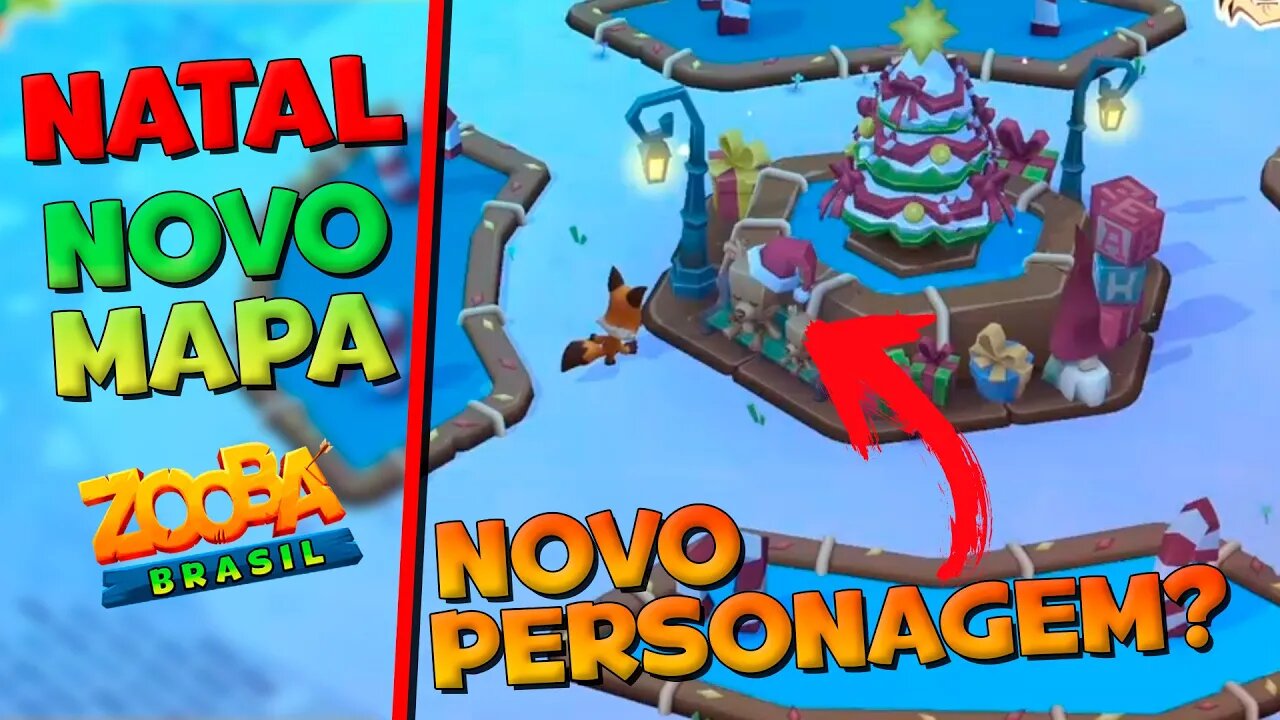 NOVO MAPA DE NATAL DO ZOOBA! POSSIVEL NOVO PERSONAGEM?