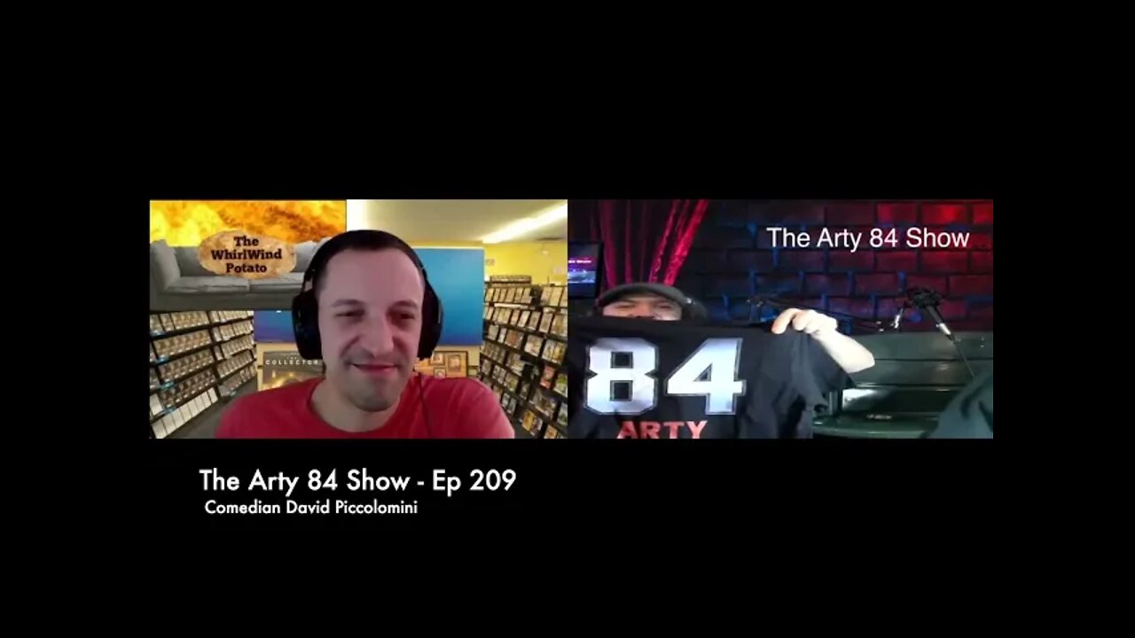 Comedian David Piccolomini on The Arty 84 Show – EP 209