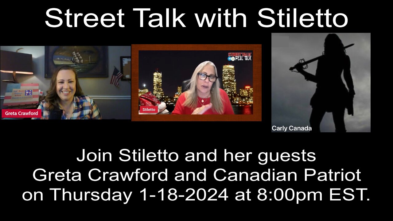 Street Talk with Stiletto 1-18-2024