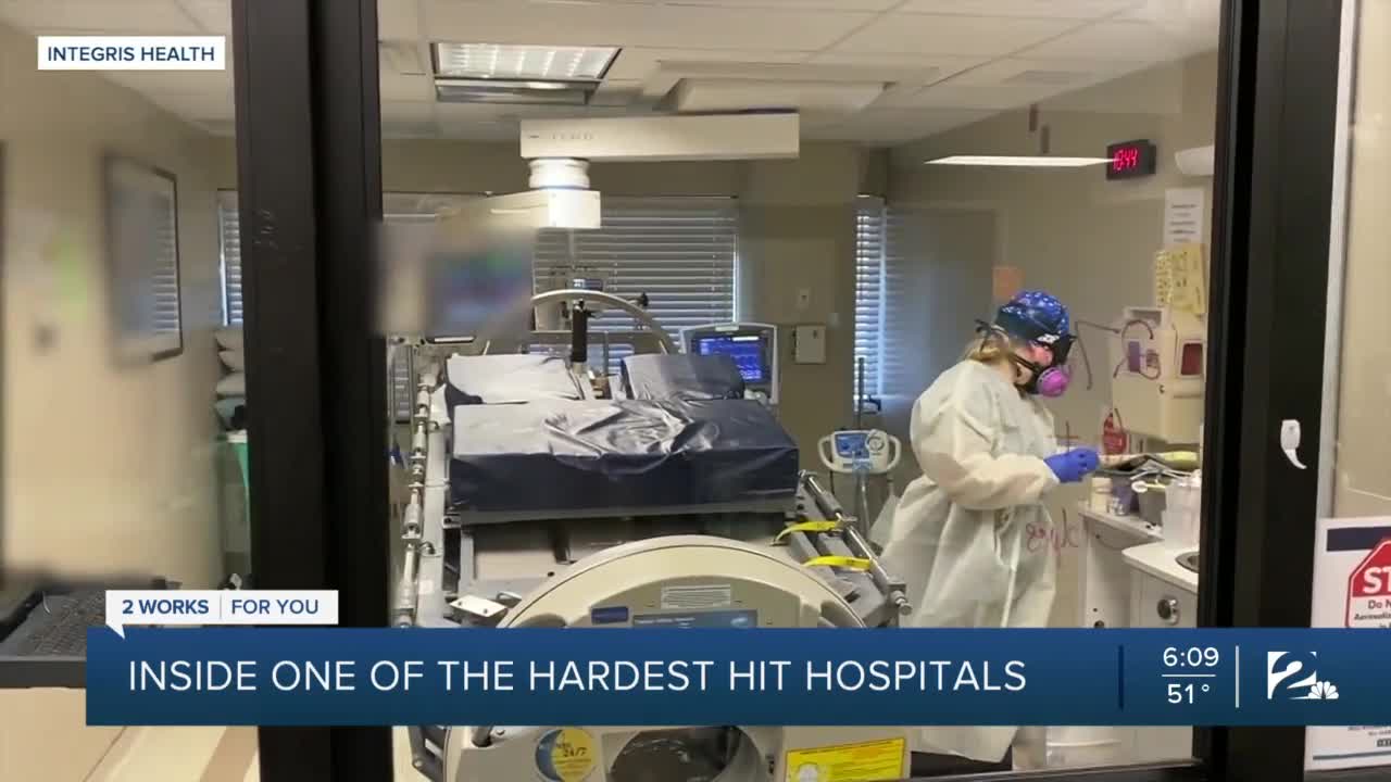 Inside one of the hardest hit hospitals