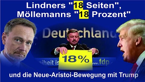 Lindners "18 Seiten", Möllemanns "18 Prozent" - Die Rückkehr zur "Gegen-18" mit Adolf Hitler?