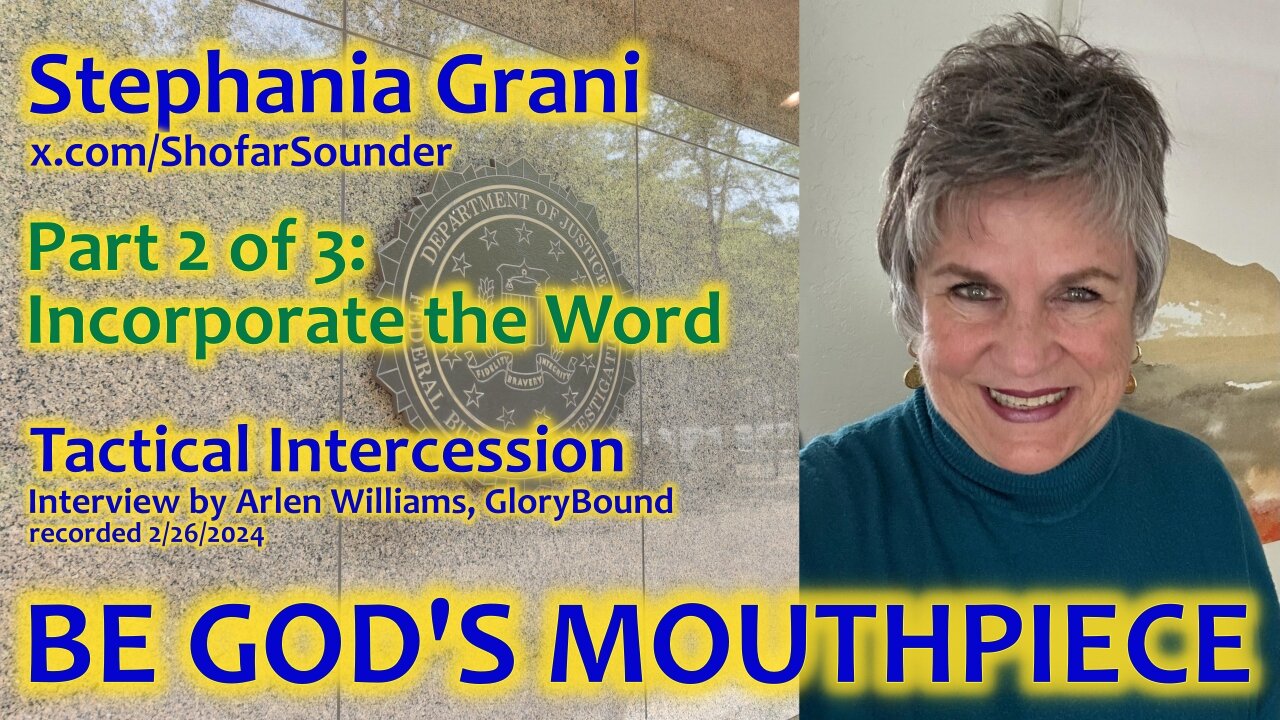 BE GOD'S MOUTHPIECE, Incorporate the Word, Stephania Grani #2