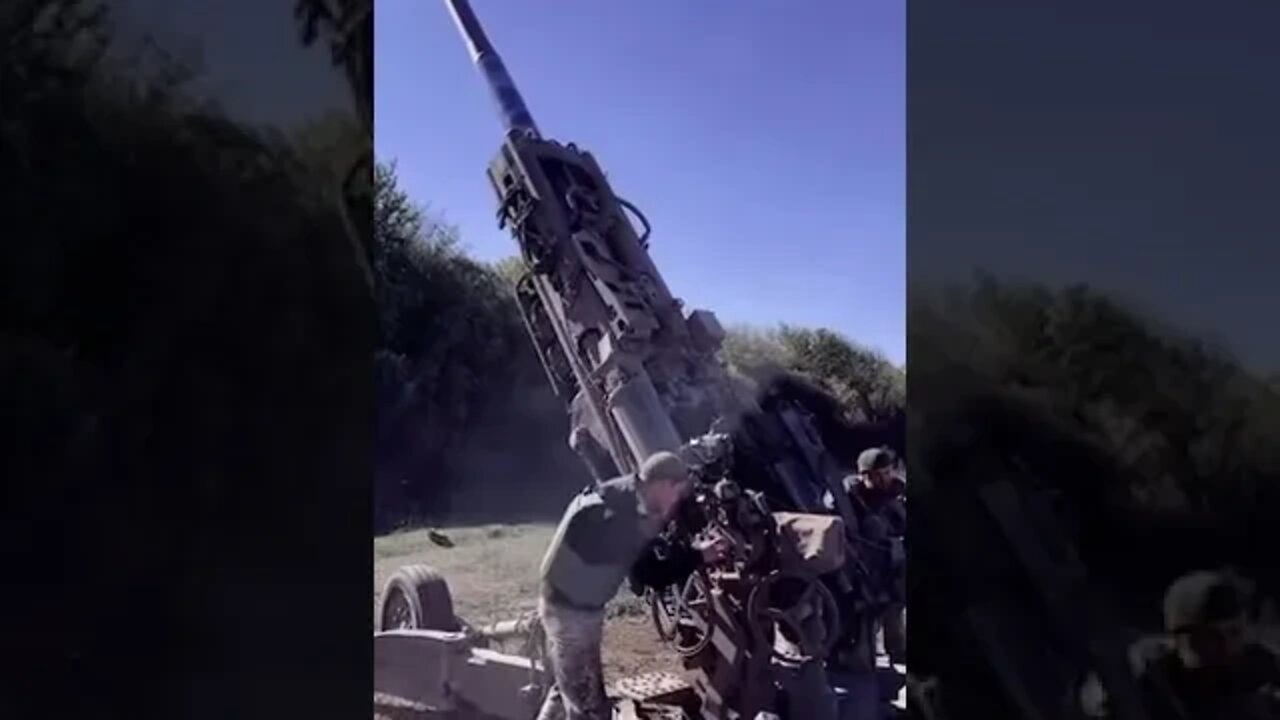 Ukrainian artillery