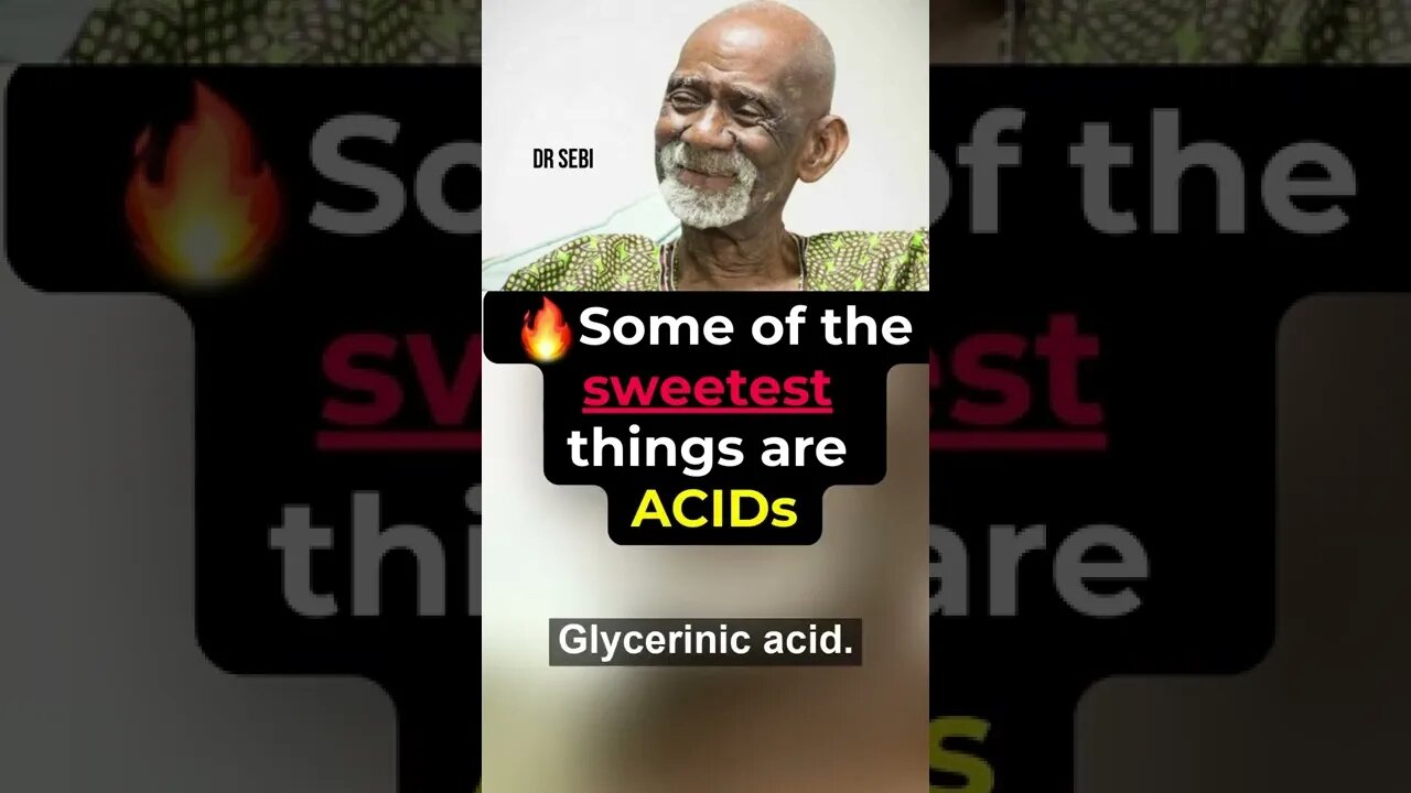 DR SEBI - SUGAR is ACID - KEY LIME is ALKALI #shorts #drsebi #alkaline #alkalinefood #drsebiapproved