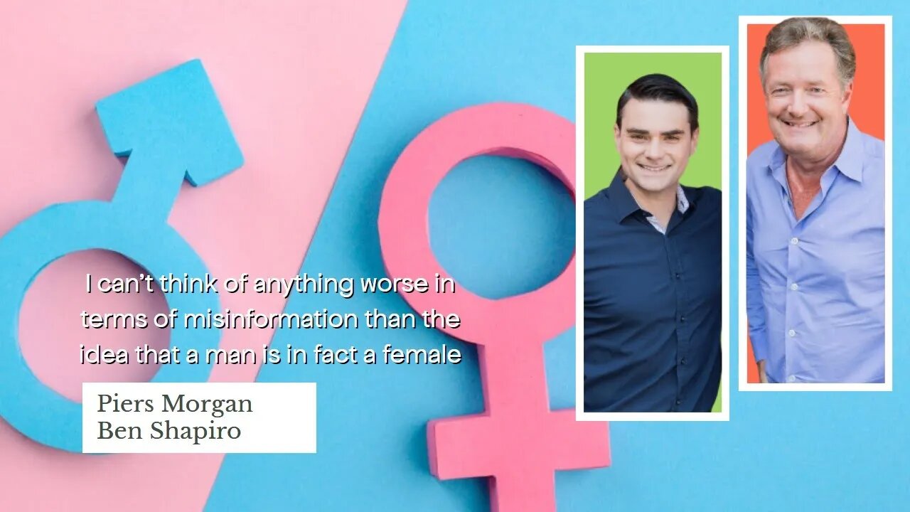 Ben Shapiro, It Exposes The Ideology For What It Is... (Piers Morgan)