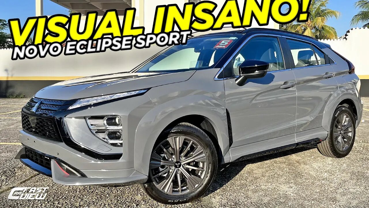 NOVO MITSUBISHI ECLIPSE CROSS SPORT 2024 SUV +CONFIÁVEL DA CATEGORIA COM TRAÇÃO 4x4 SUPERA COMPASS?