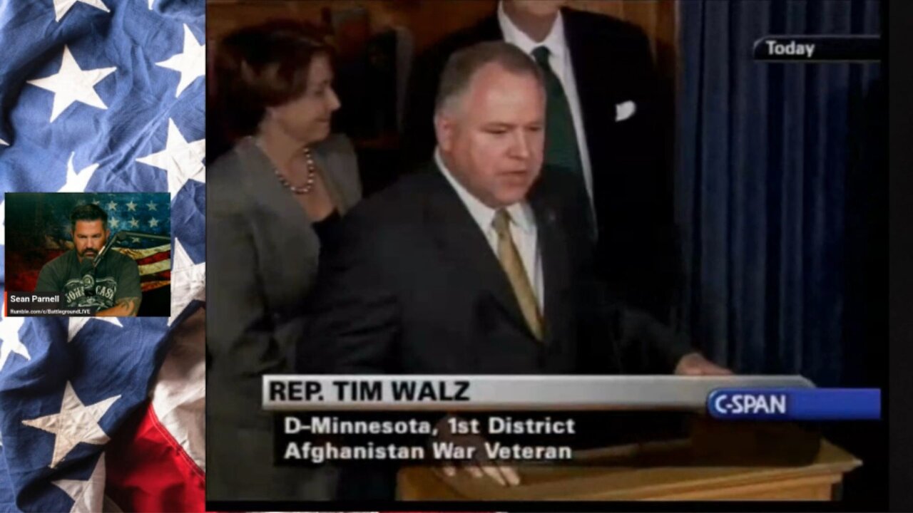 Even Nancy Pelosi & C-Span Got In On Tim Walz's Stolen Valor - Sean Parnell