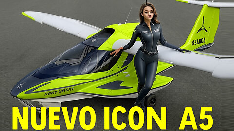 iCon A5 Avión Privado Español Espanol