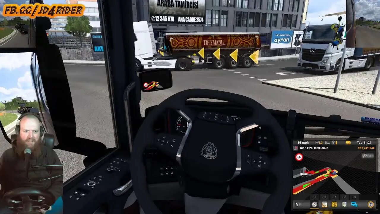 Euro Truck Sim with JD!