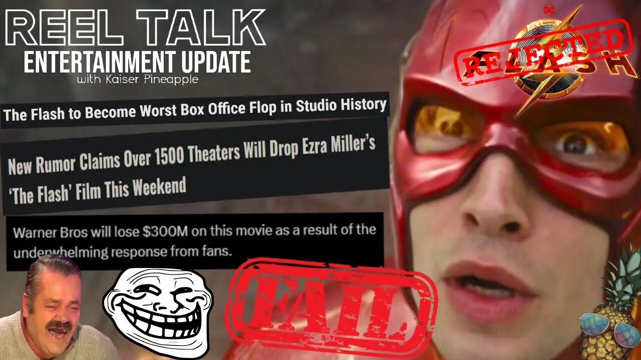 'The Flash' Crowned WORST MOVIE in Warner Bros. HISTORY! | Monumental Loss for DCEU!