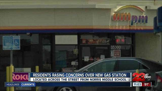 Northwest residents raising concerns over new gas station near school