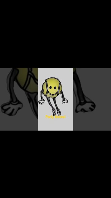 The Dancing Tennis Ball.. #shorts #short #tennis