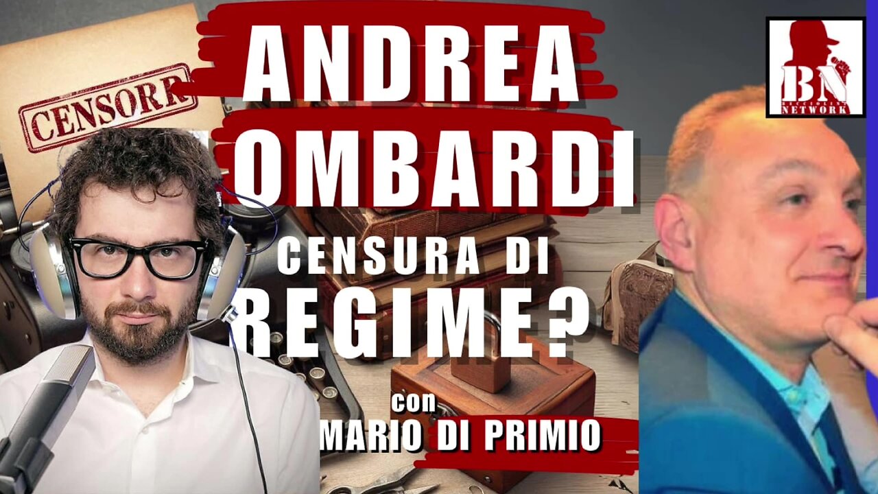 ANDREA LOMBARDI un caso di CENSURA di REGIME? | Dritti e Diritti