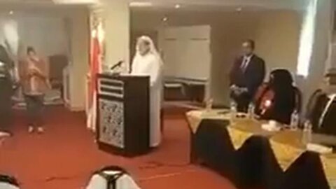 Saudi Ambassador Drops Dead Giving His Speech To President Abdel Fattah al-Sisi