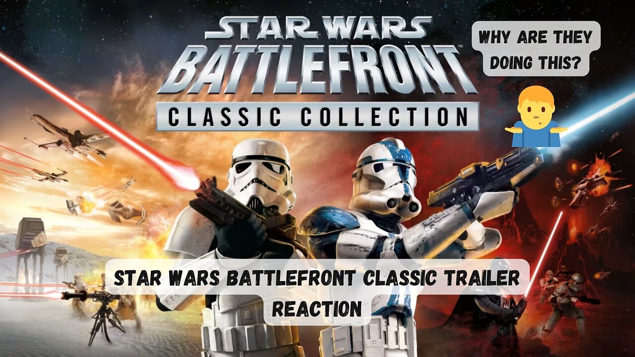 Star Wars Battlefront Classic Trailer Reaction