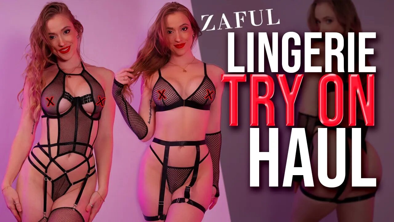 Zaful - DARING! Lingerie Try On Haul