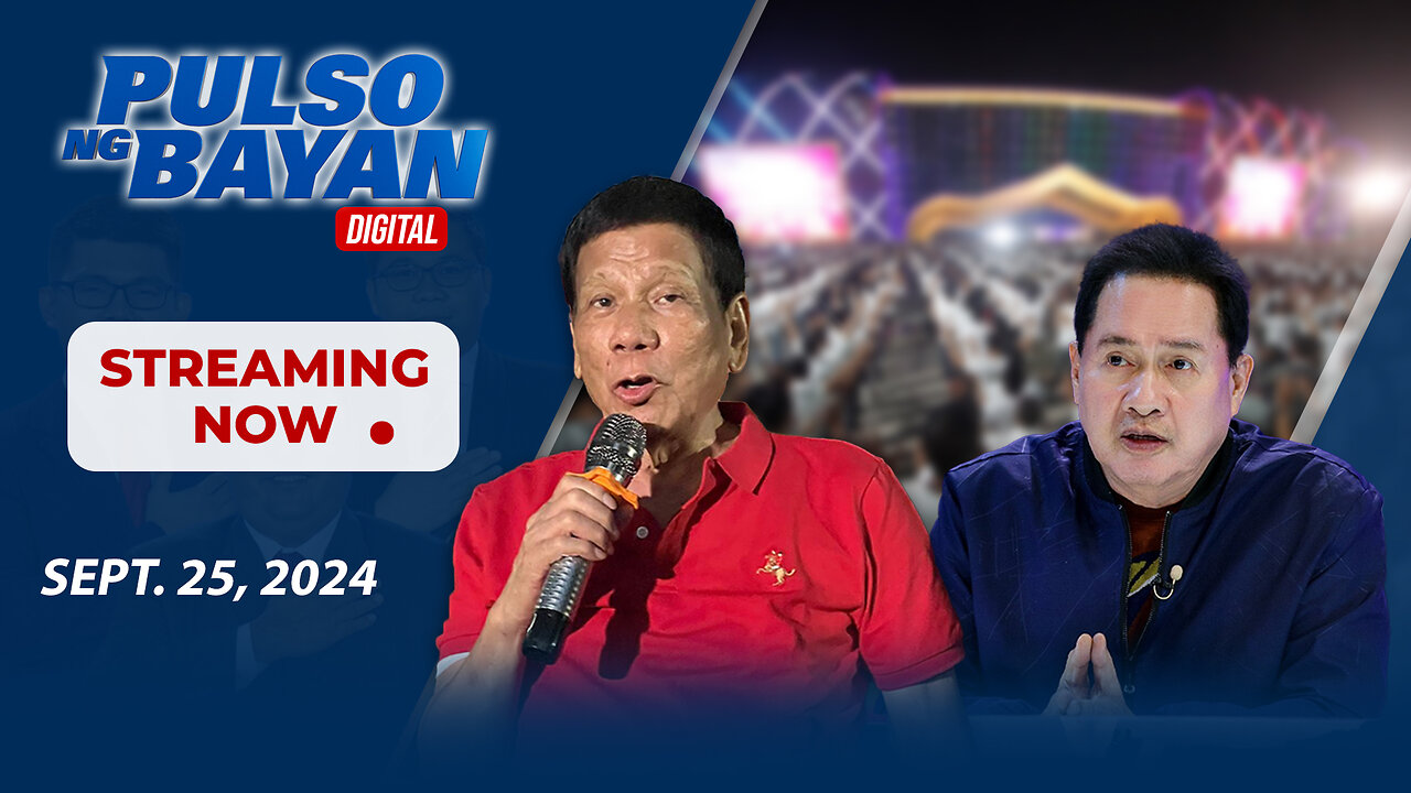 LIVE | Pulso ng Bayan with Admar Vilando at Jade Calabroso | Sept. 25, 2024