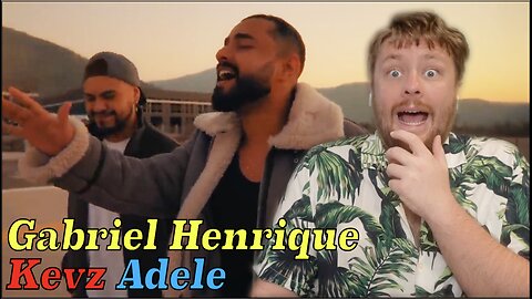 "Deja Vu!" Gabriel Henrique & Kevz - Love in The Dark (Adele) Reaction!