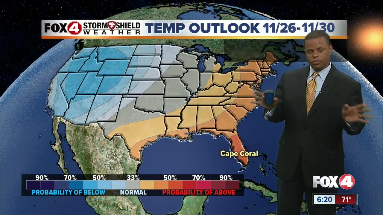 Wednesday 6PM Forecast