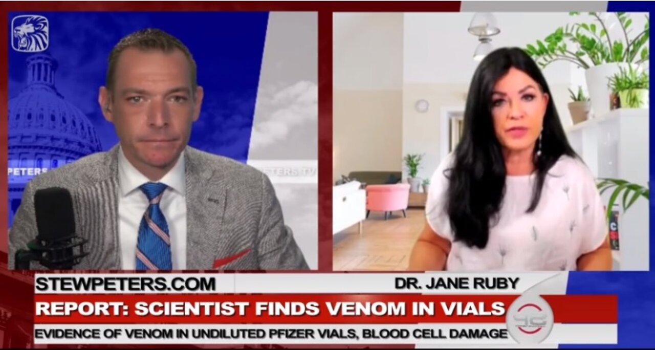 STEW PETERS SHOW 4/18/22 - SCIENTIST FINDS VENOM IN VIALS!?