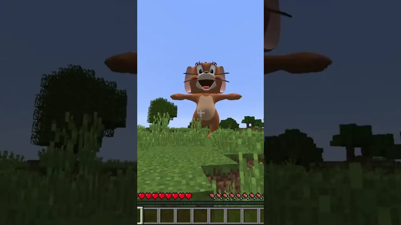Tom and Jerry in Minecraft?! #shorts #tomandjerry #minecraft