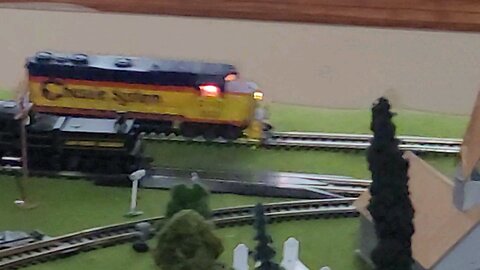 Athearn locomotive after LED installation