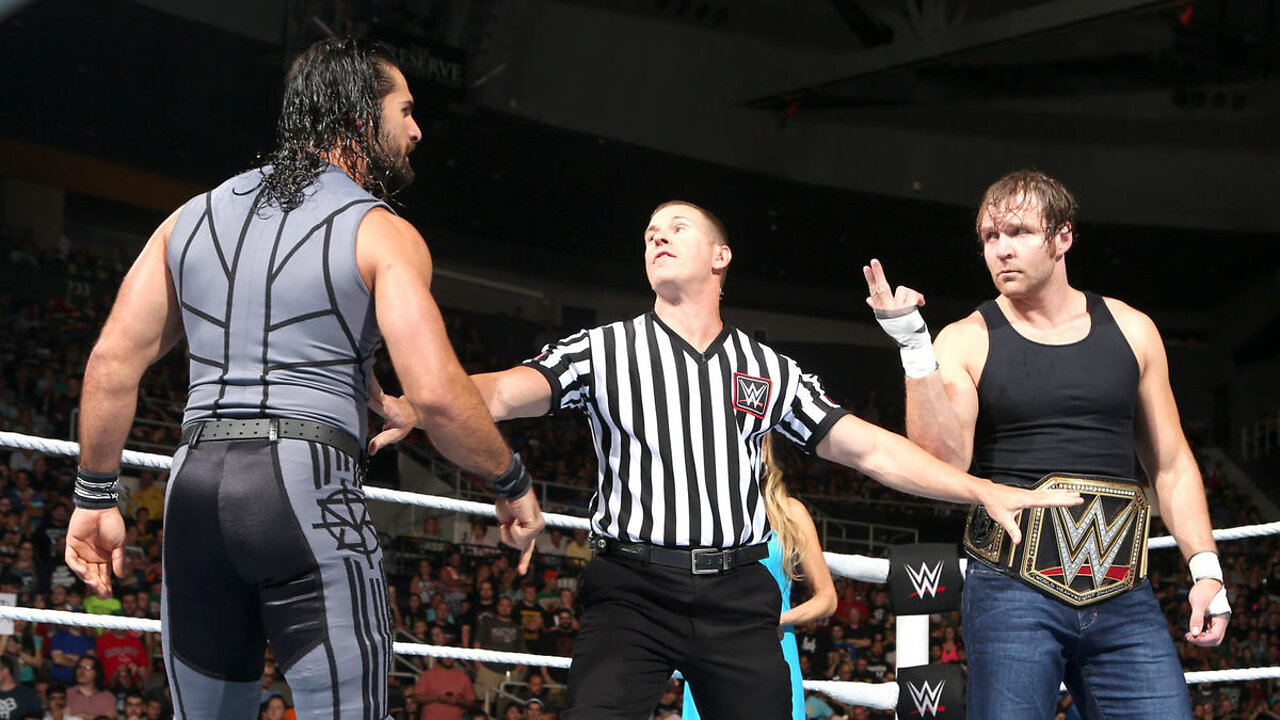 Seth Rollins vs Dean Ambrose RAW 7/18/2016 Highlights