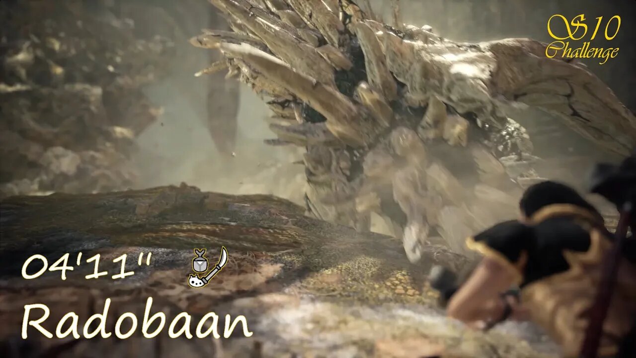 Radobaan (04'11'') | Insect Glaive | Monster Hunter World: Iceborne | "Sub 10 Challenge"