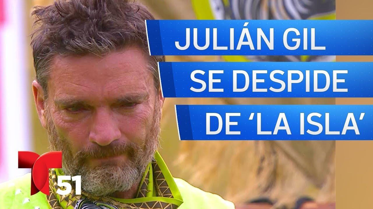 Julian Gil se despide de La Isla: Desafío Extremo