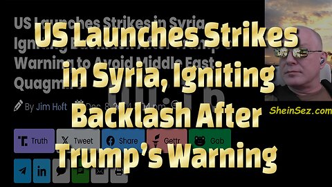 US Launches Strikes in Syria, Igniting Backlash After Trump’s Warning-734