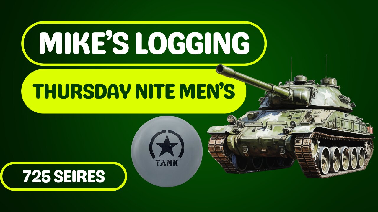 Mike's Logging Thursday Nite Men's League 11-02 Game 3 Carbide Tank Back in Action!!!