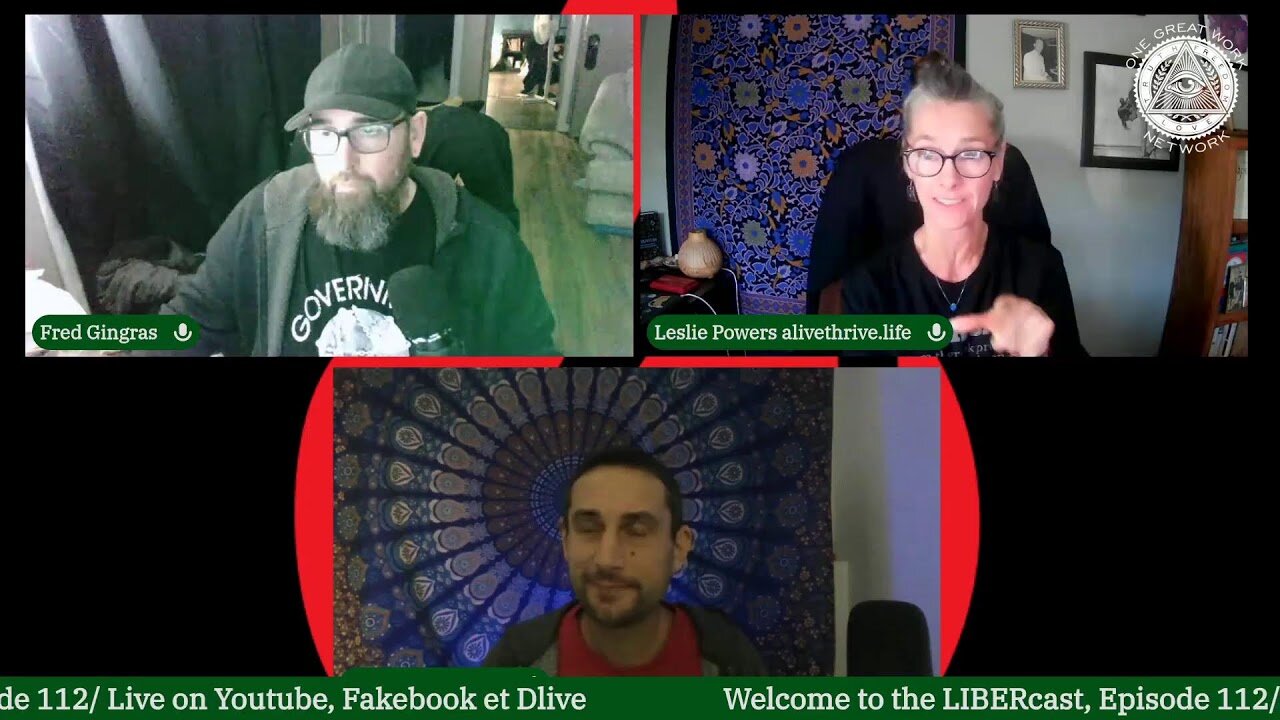 The LIBERcast Ep112- Dissolving the Divide with Leslie Powers and Derek Bartolacelli