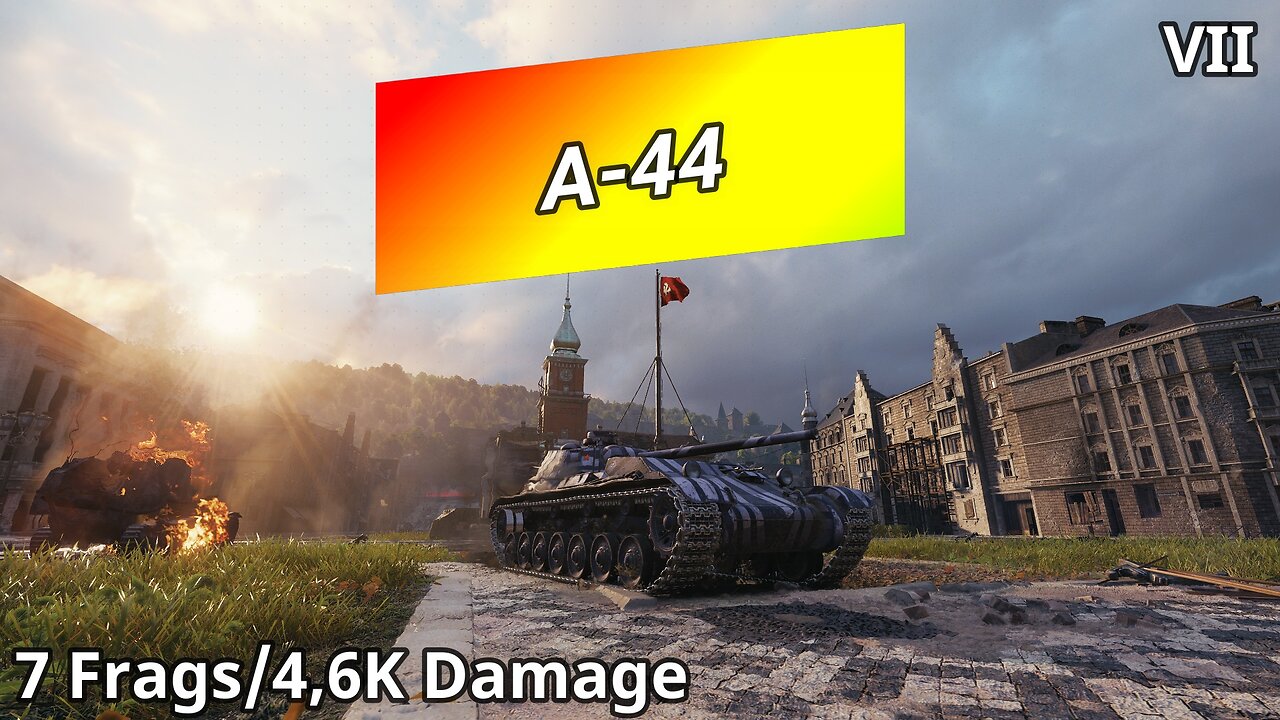 A-44 (7 Frags/4,6K Damage) | World of Tanks