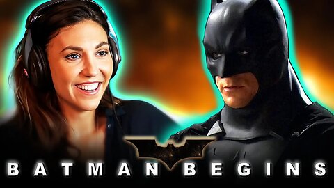 BATMAN BEGINS (2005) Movie Reaction w/ Coby FIRST TIME WATCHING