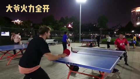 Passers by's table tennis is also very good !!!!! 9