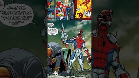 Spider-Man es un Cyborg #spiderverse Peter Parker (Tierra-2818) Spider-Cyborg