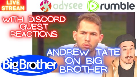 Andrew Tate On Big Brother - With Discord Guest Reactions