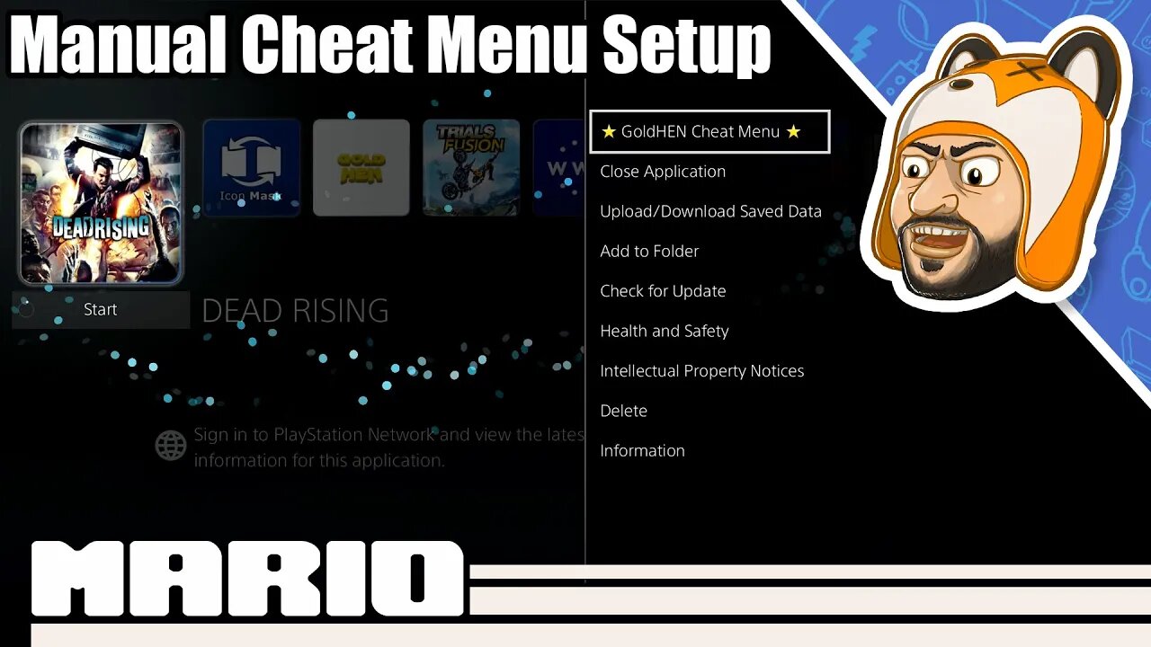 GoldHEN Cheat Menu for PS4 - Manual Setup & Overview