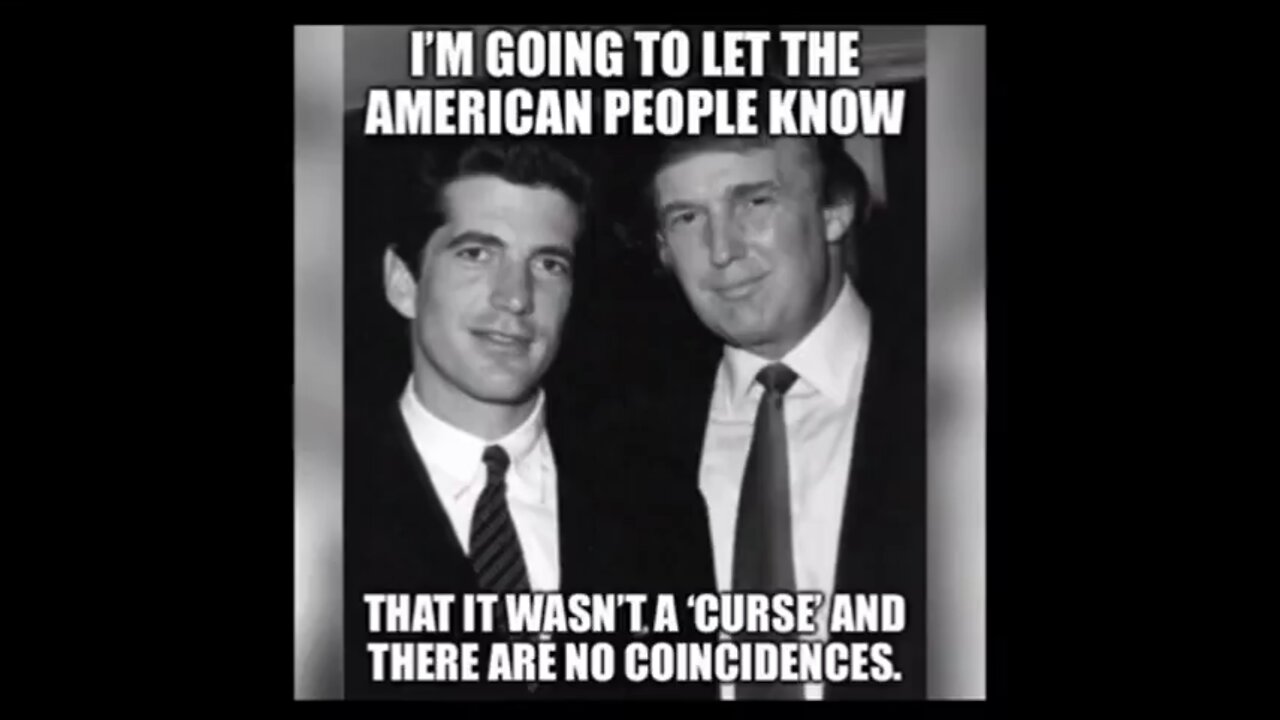 Trump ~ Q ~ JFK Jr - I'm Coming Home