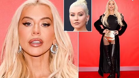 Christina Aguilera's Stunning Red Carpet Look Amid Facelift & Ozempic Rumors