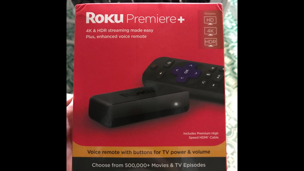 Roku Premiere - HD and 4K UHD Streaming Media Player with HDR