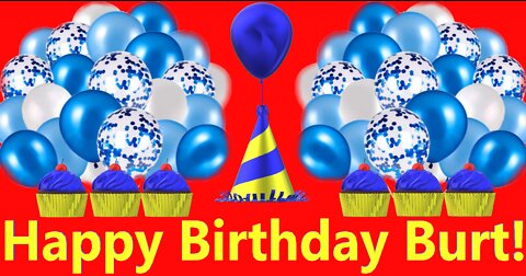 Happy Birthday 3D - Happy Birthday Burt - Happy Birthday To You - Happy Birthday Song
