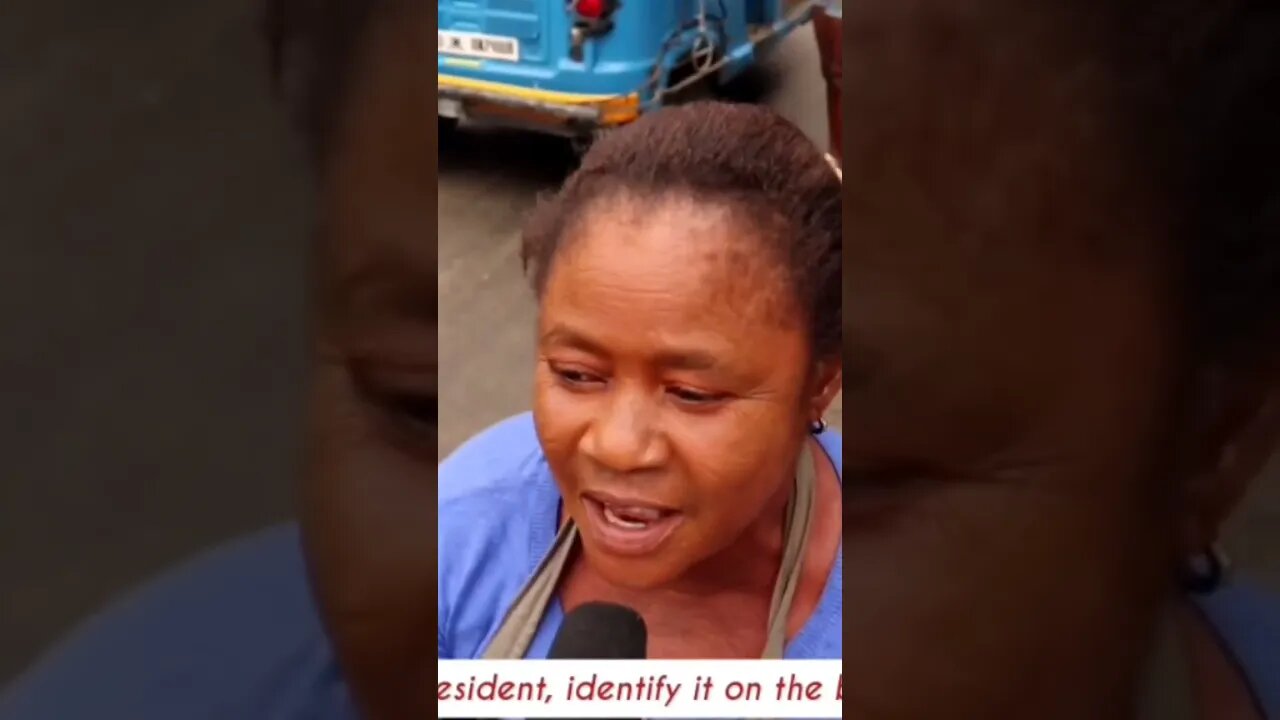 showing her the correct party on ballot paper..