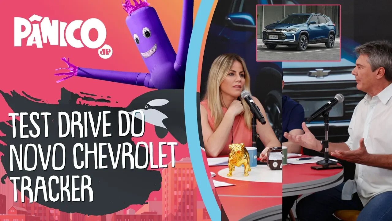 Alex Ruffo e Marina Mantega fazem test drive com o novo CHEVROLET TRACKER