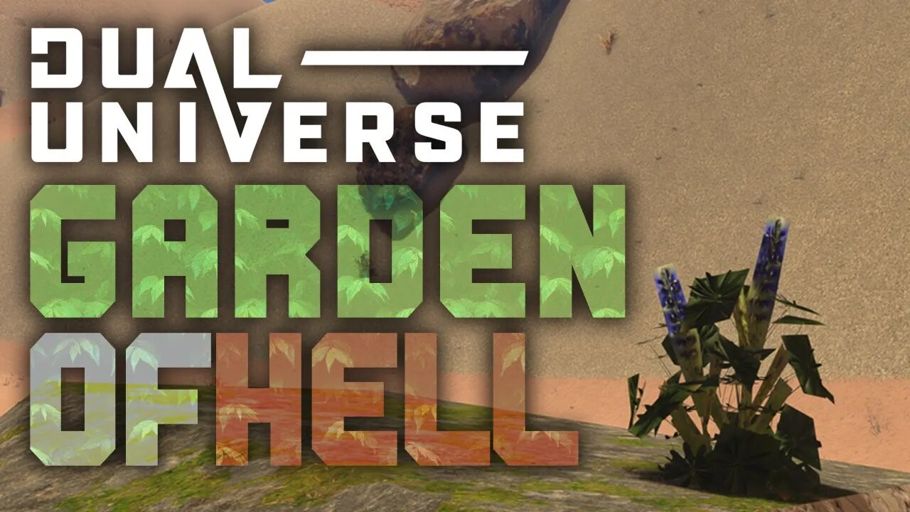 I built a garden in Dual Universe ... now what?! [An Unscripted Rant]