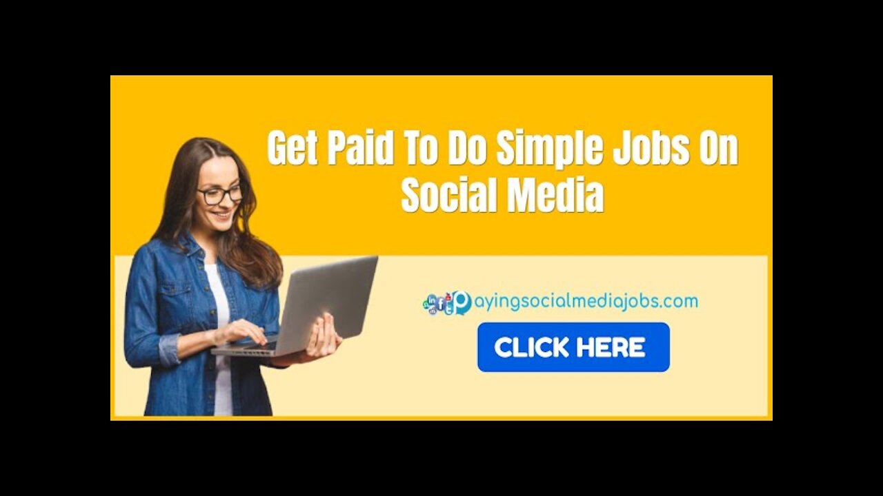 Online Social Media Jobs That Pay $25 - $50 Per Hour. No Experience Required. Work At Home 2021