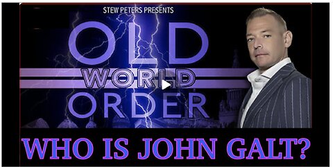 STEW PETERS PRESENTS- Old World Order, Everything We’ve Been Told Is A Lie. TY JGANON, SGANON