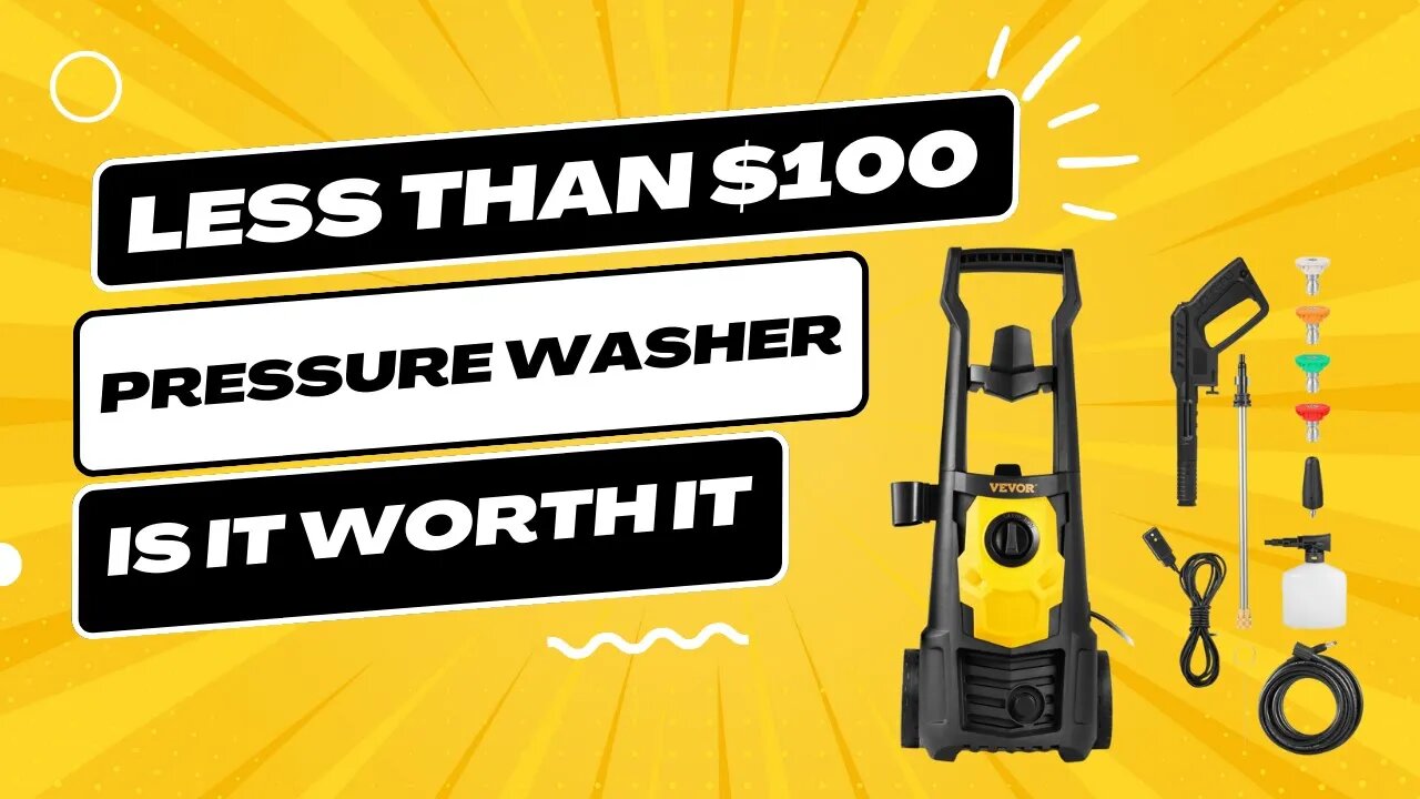 Best Electric Pressure Washer Under $100