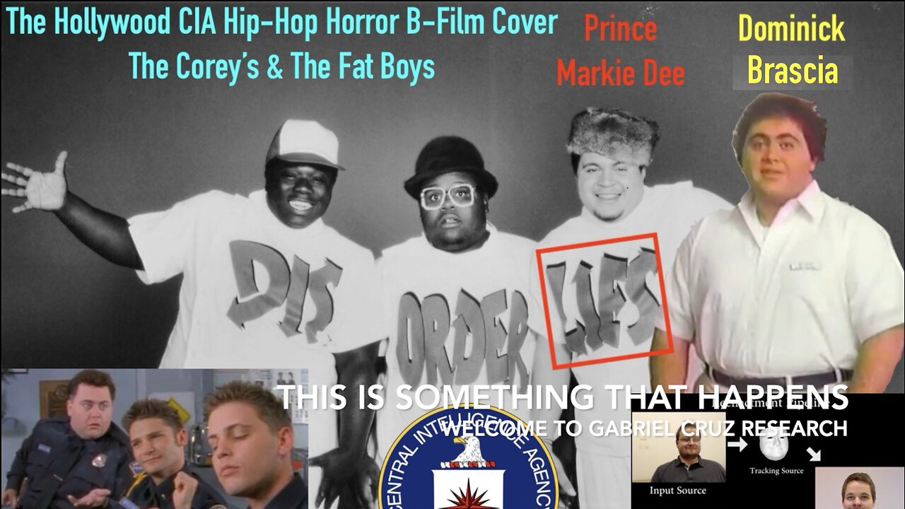 The Hollywood CIA Hip-Hop Horror Film Cover | The Coreys, Dominick Brascia & The Fat Boys