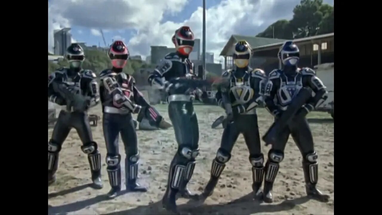 Power Rangers SPD - Squad A Opening (Normal to reverse version)
